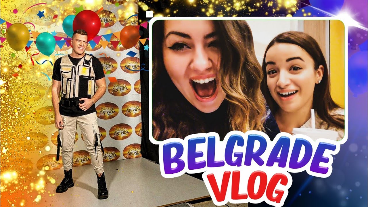 МИМИ И САЊА МИ ГО ПРЕЗЕМАА ВЛОГОТ... | #BelgradeVlog