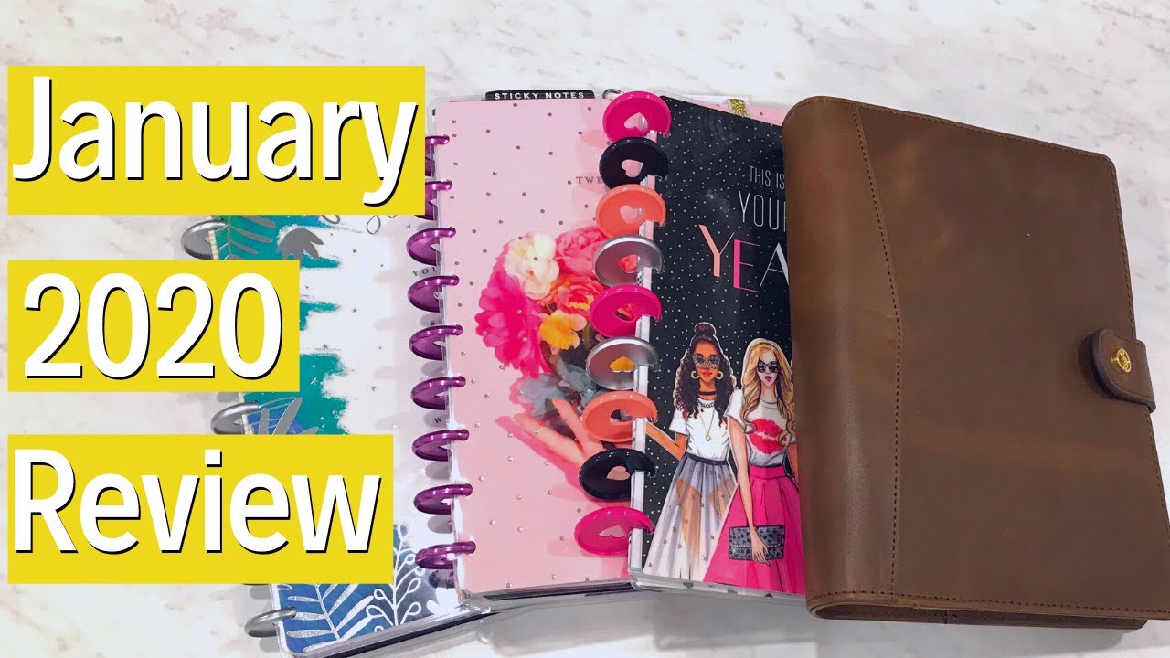 January 2020 Planner Lineup Review | Frankenplanner | How To Use Multiple Planners | Happy Planner