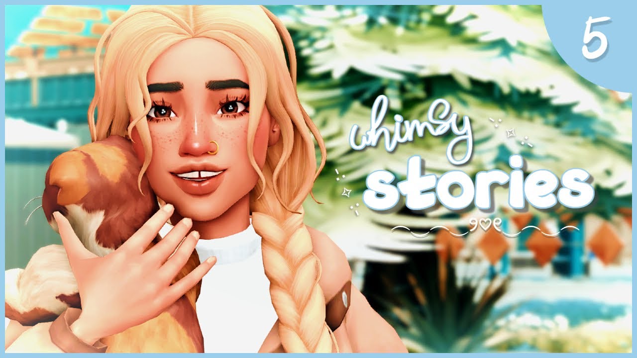a furry friend! [ ep 5 ]  whimsy stories challenge  [ the sims 4 ]