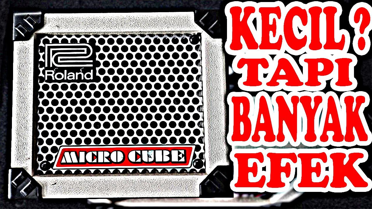 ROLAND MICRO CUBE TEST ?  ADA YANG KURANG..