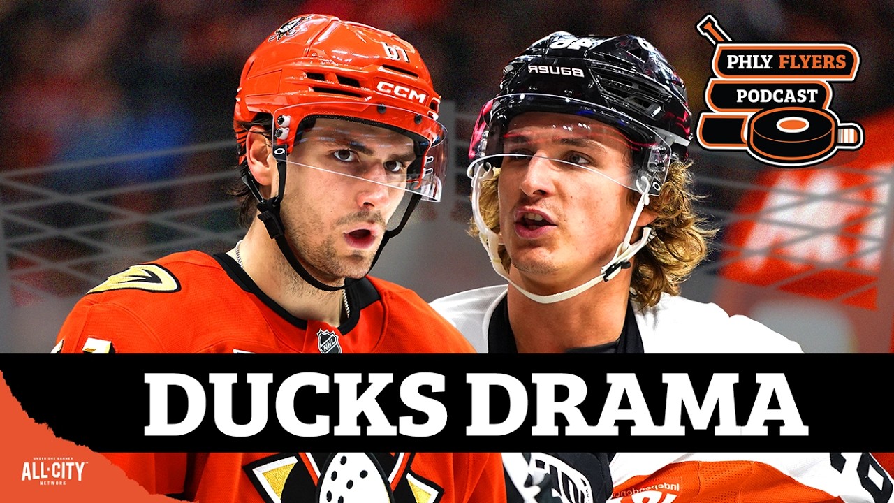 Could Cutter Gauthier DRAMA lead to chaos in Flyers/Ducks game on Wednesday? | PHLY Flyers Podcast