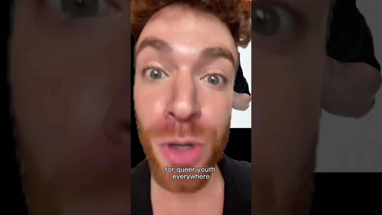 Noah Shnapps Message to Queer Youth🏳️&zwj;🌈🥹 #lgbtq #lgbt #noahschnapp #gaynews