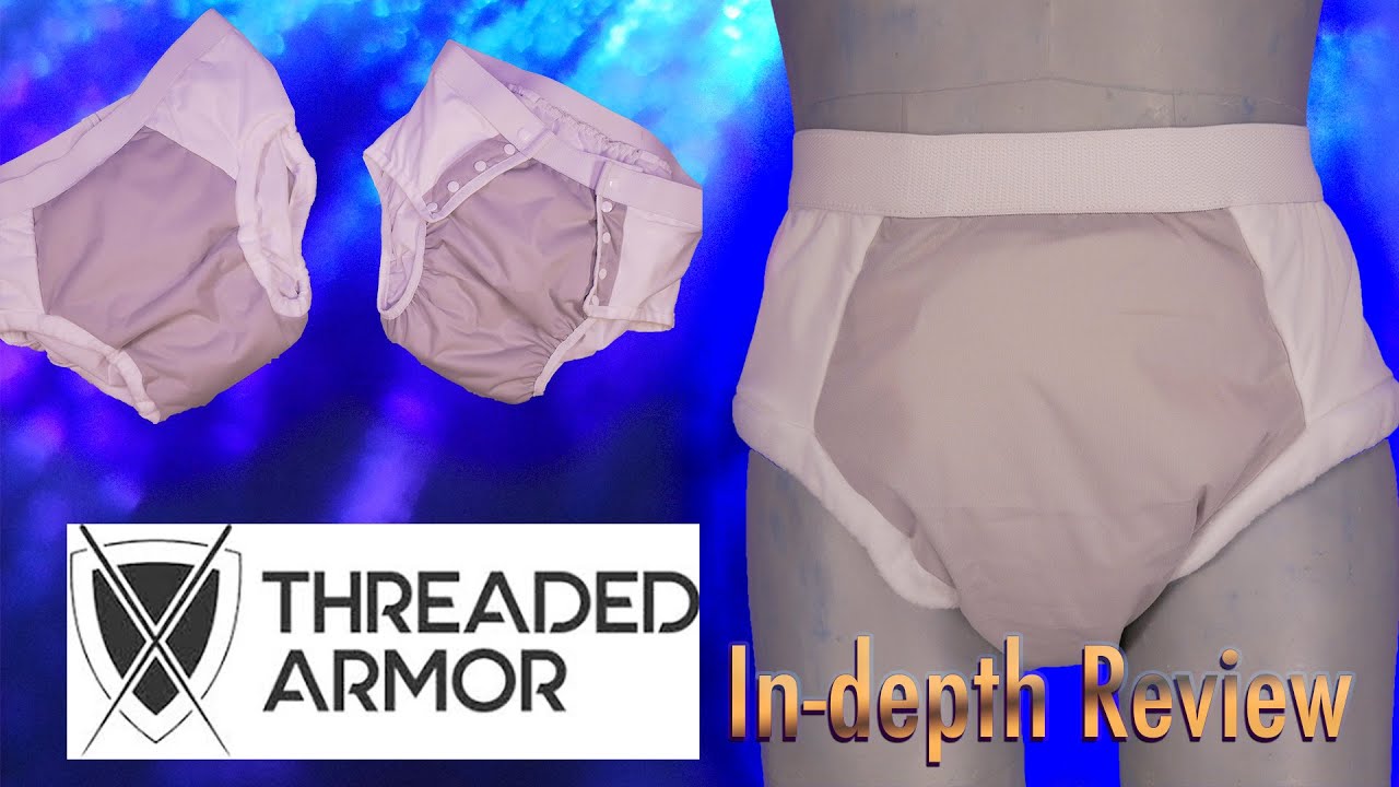 Threaded Armor In-depth Review #adultdiaper #reusable #cloth-diaper #ThreadedArmor