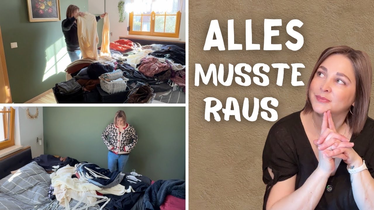 Kleiderschrank Reset | alles raus & radikal neu sortiert