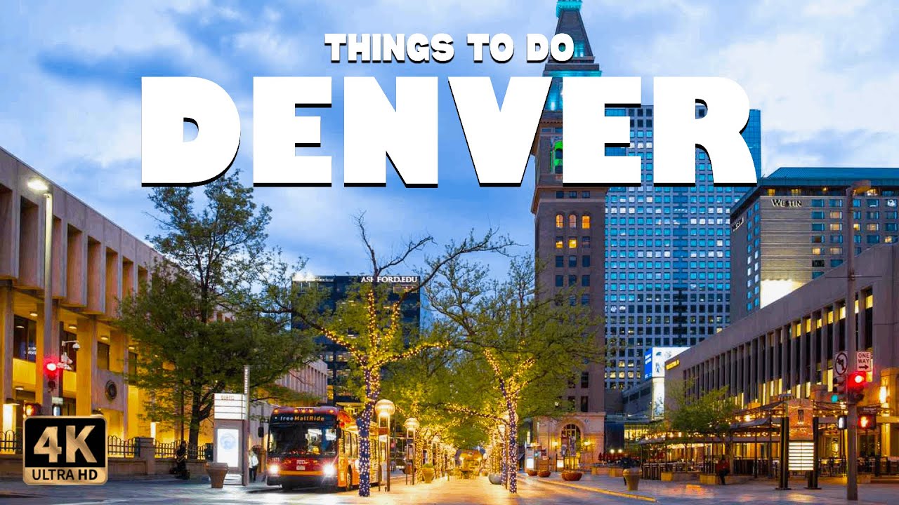 Denver (Colorado) ᐈ 12 Best Things to do | Top Places to Visit | Denver Travel Guide 4K
