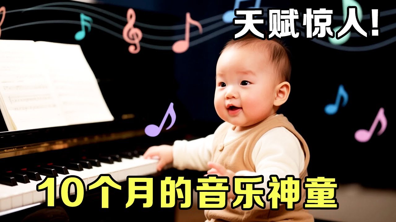 天赋惊人!10个月的音乐神童,一听到音乐就瞬间入迷,忍不住摇摆做动作!【家有好baby】