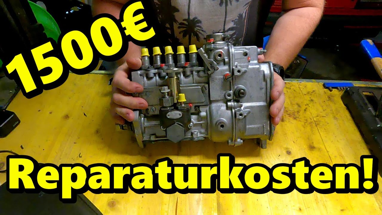 1500€ Service kosten! Einspritzpumpe reparieren  und Probleme bei der Handbreme herausfinden