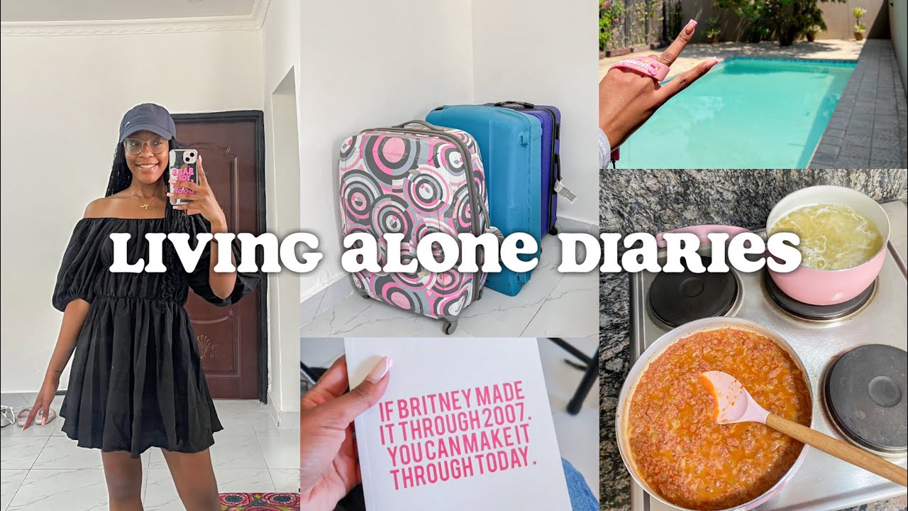 Living Alone Diaries | getting my life together, unpacking suitcases, $2000 house viewing etc.