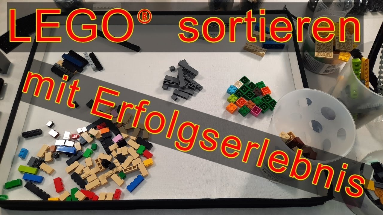 LEGO Sortieren mit Erfolgserlebnis