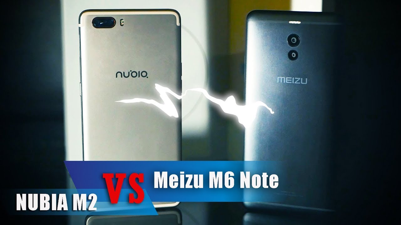 Пора выбирать: Meizu M6 Note VS Nubia M2 - БАТТЛ для староверов