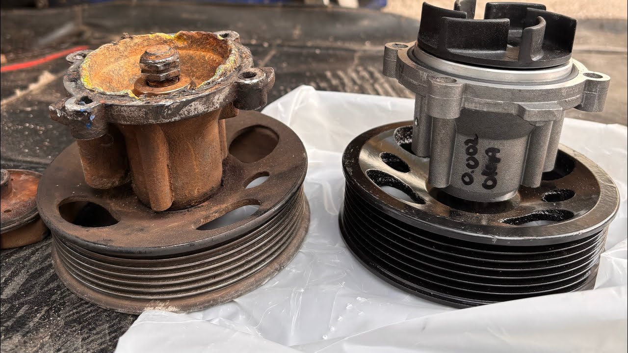 How to replace Tata vista water pump
