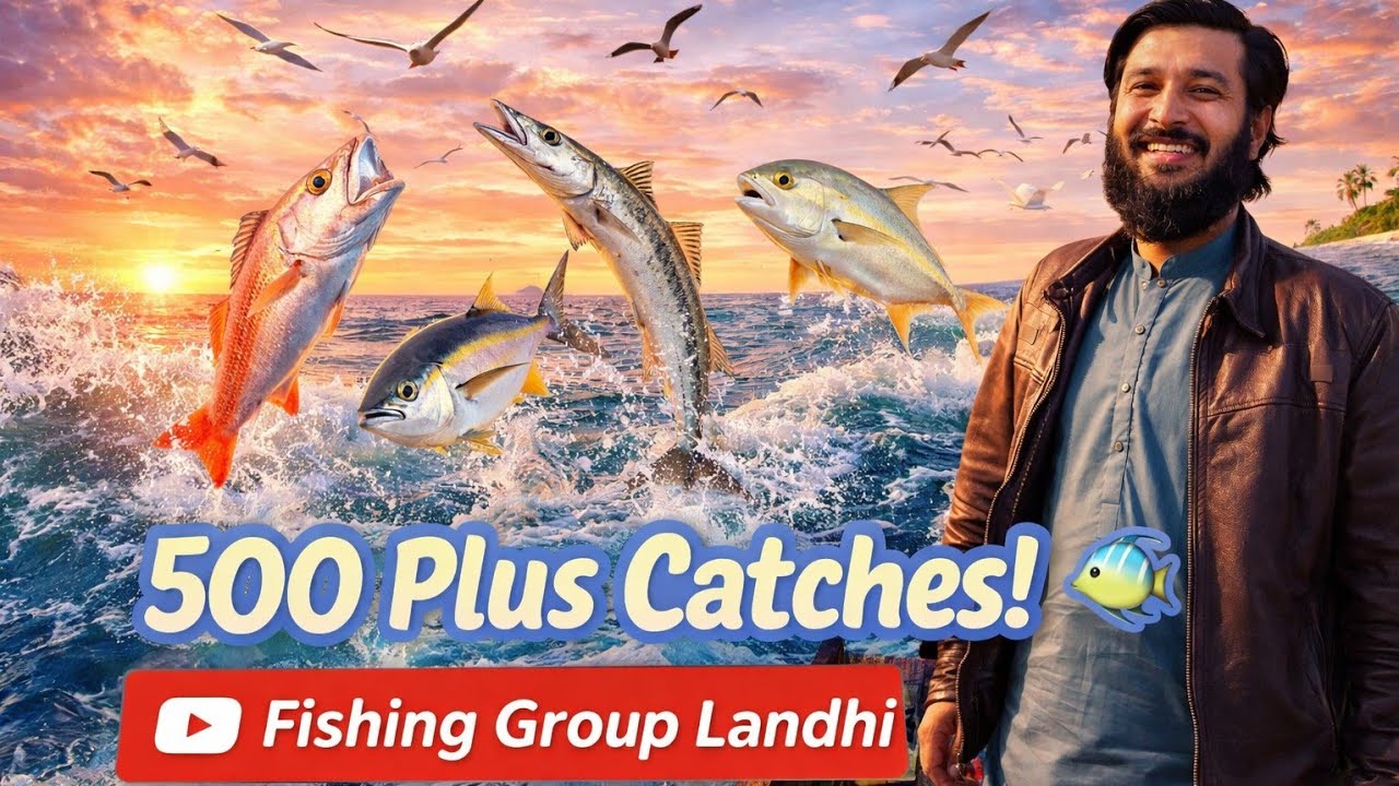 500plus cathes kala kun fish and pakka fish  aik he advanture aik he din 🐠🎣 