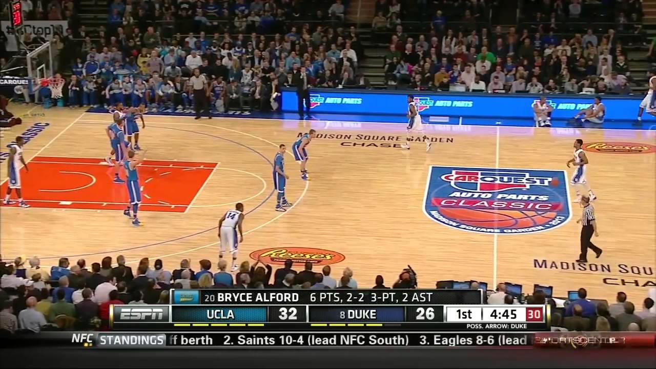 12/19/2013 Duke Blue Devils vs UCLA Bruins Full Game