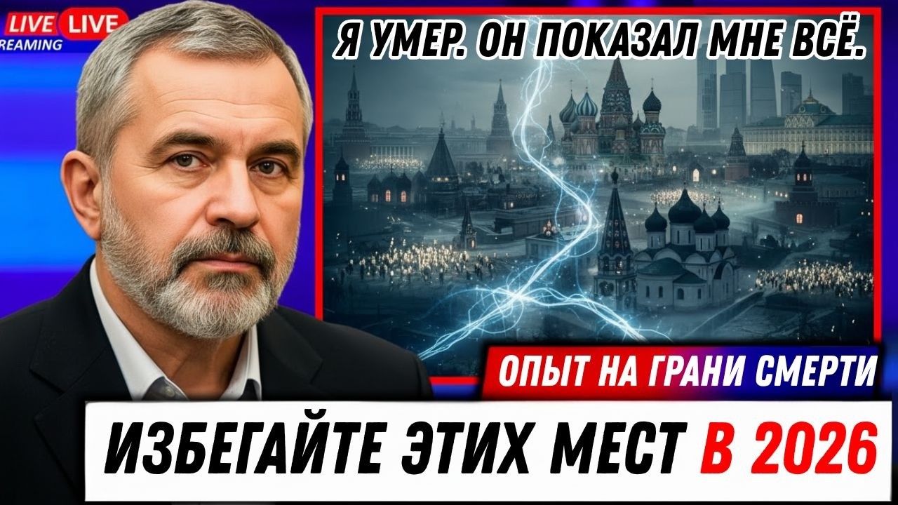 Иисус предупредил: избегайте этих мест до марта 2026. Я умер на 19 минут и вернулся