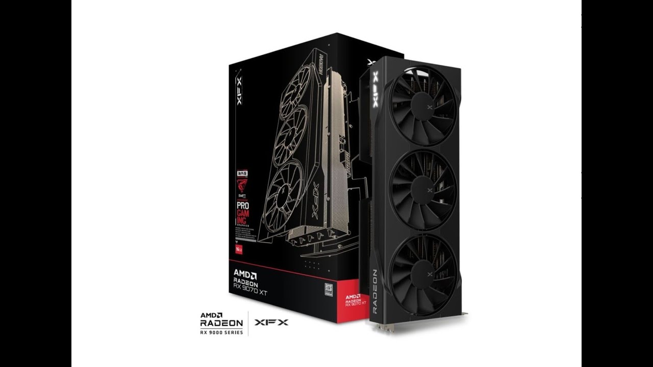 XFX RX 9070XT Swift Triple Fan Gaming Edition