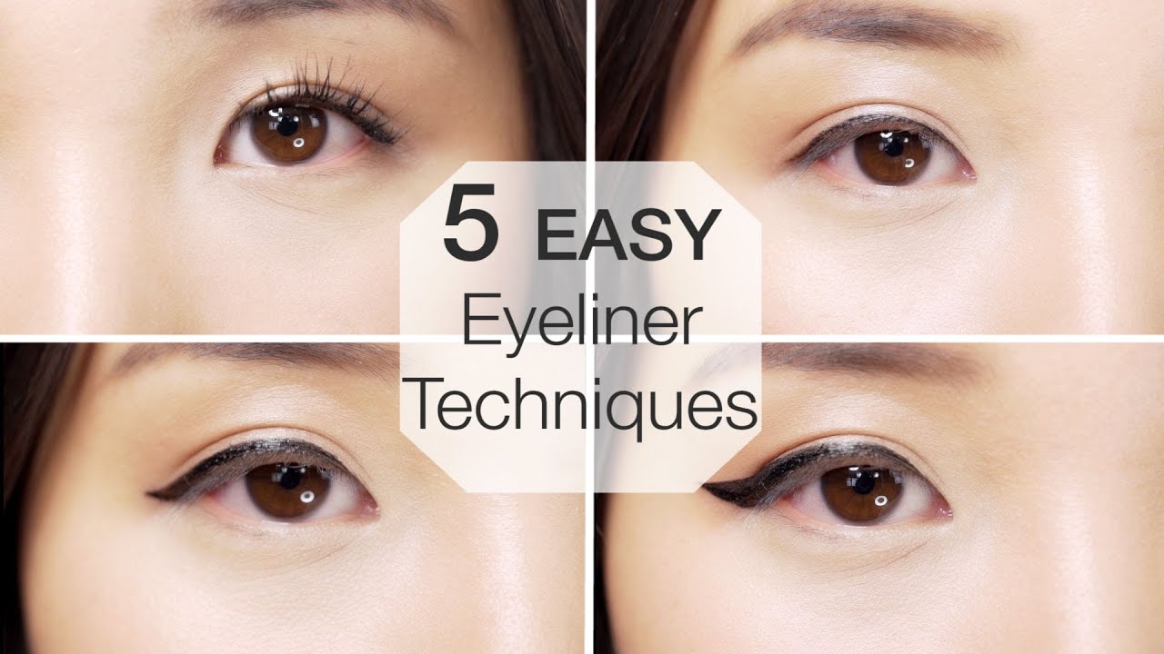 5 EASY Eyeliner Techniques for the Perfect Winged Liner!