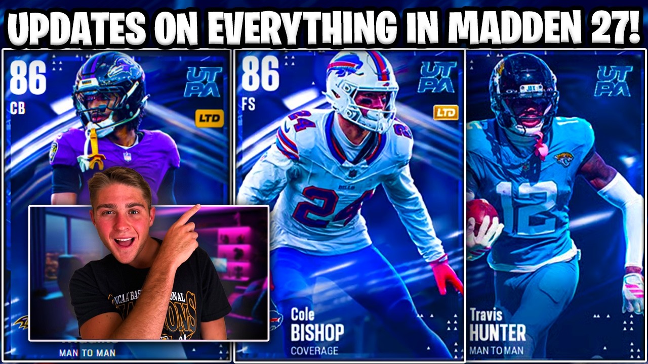 ОБНОВЛЕНИЯ ПО ВСЕМУ MADDEN 27! РАСКРЫТИЕ ИНФОРМАЦИИ О ПРЕДИГРОВОМ ДОСТУПЕ, ЧАСТЬ 2! АВАРИЯ MAKRET...