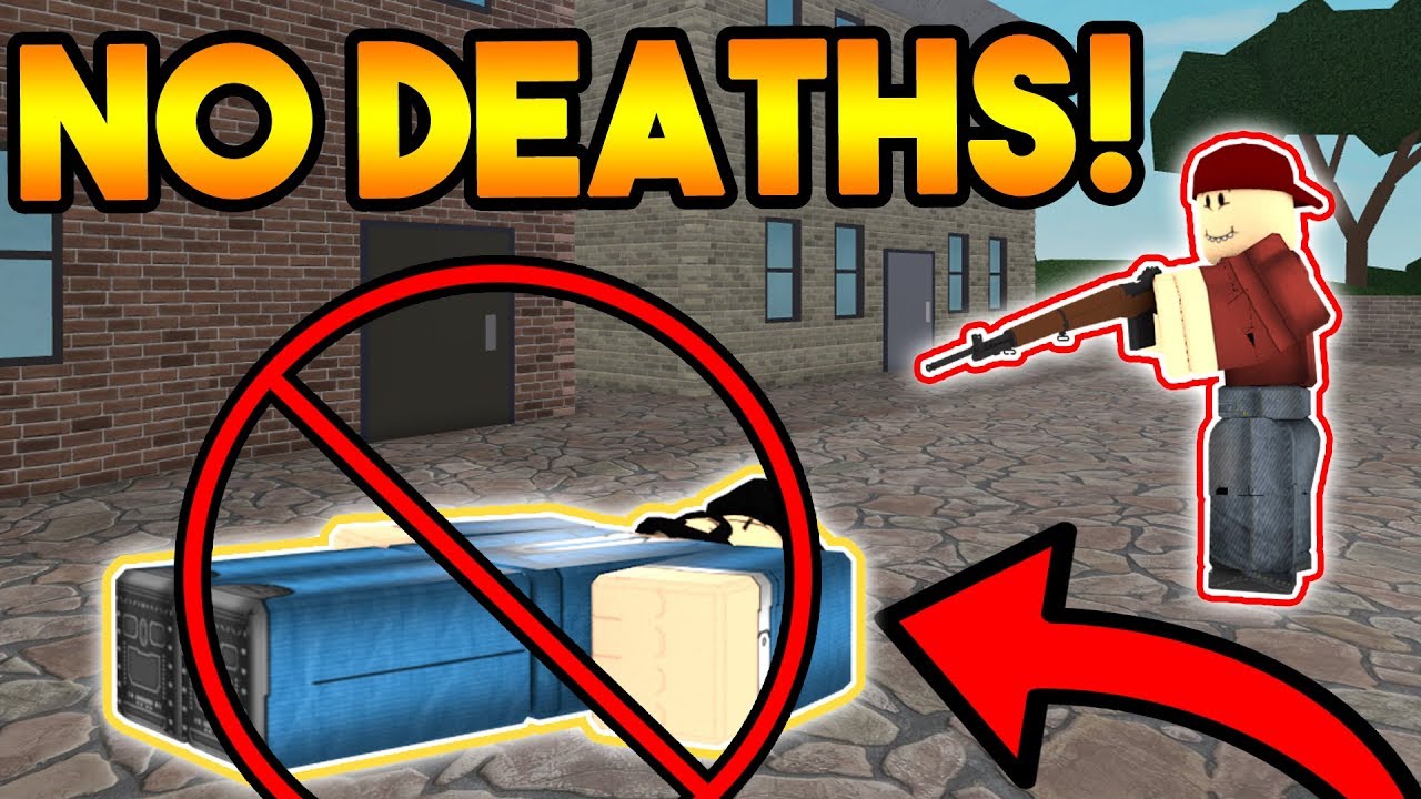 NO DEATHS CHALLENGE ON ARSENAL!? (ROBLOX)