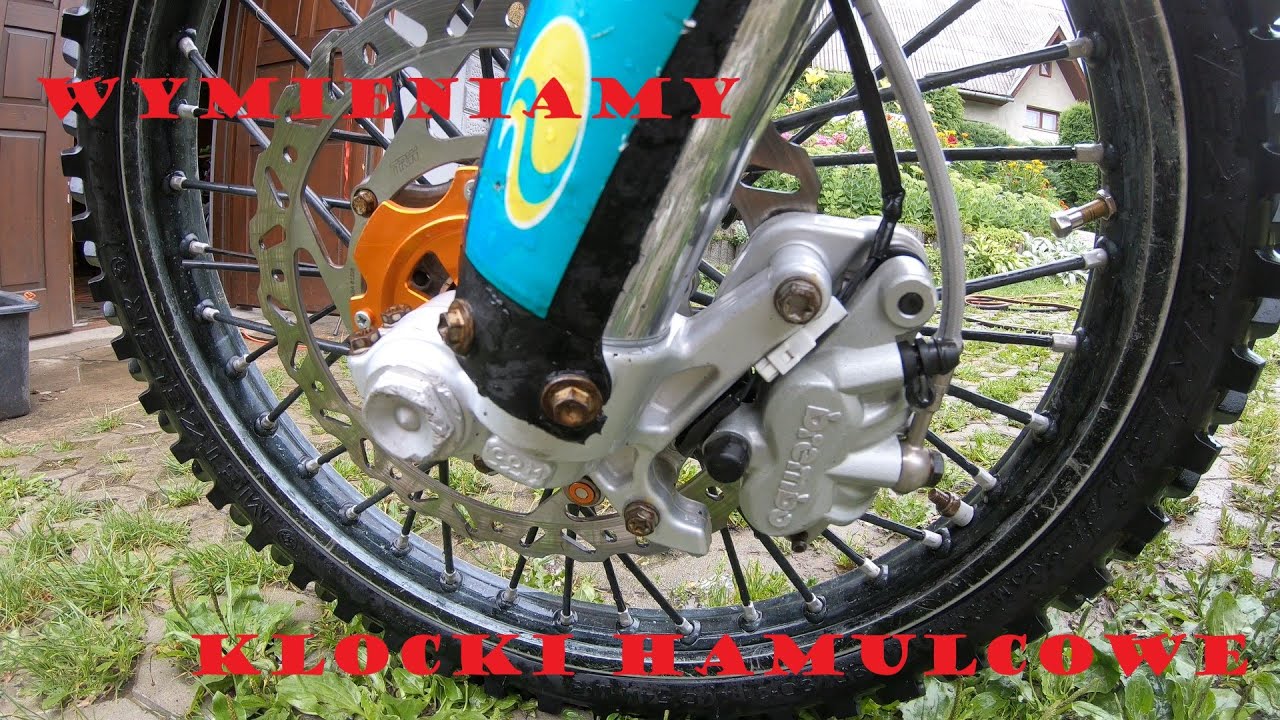Wymiana klocków hamulcowych w moim KTMie - ENDURO
