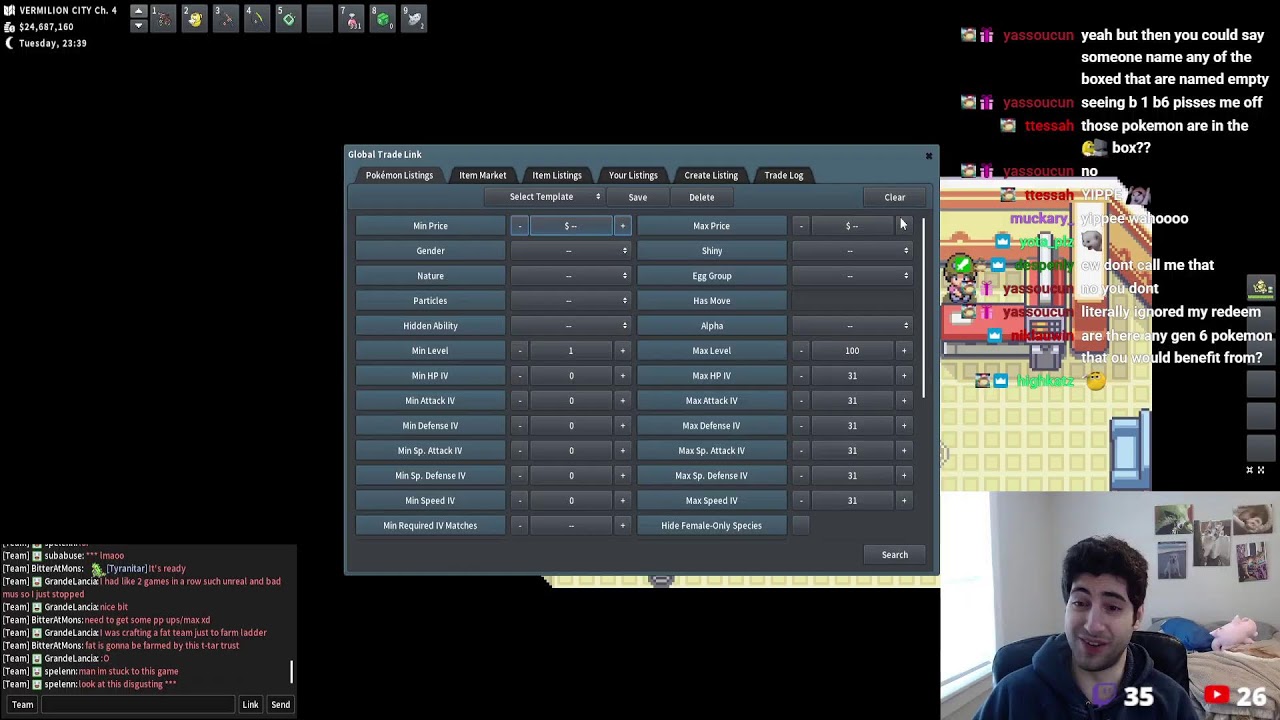 PokeMMO PvP Tournament for Shiny Abomasnow!