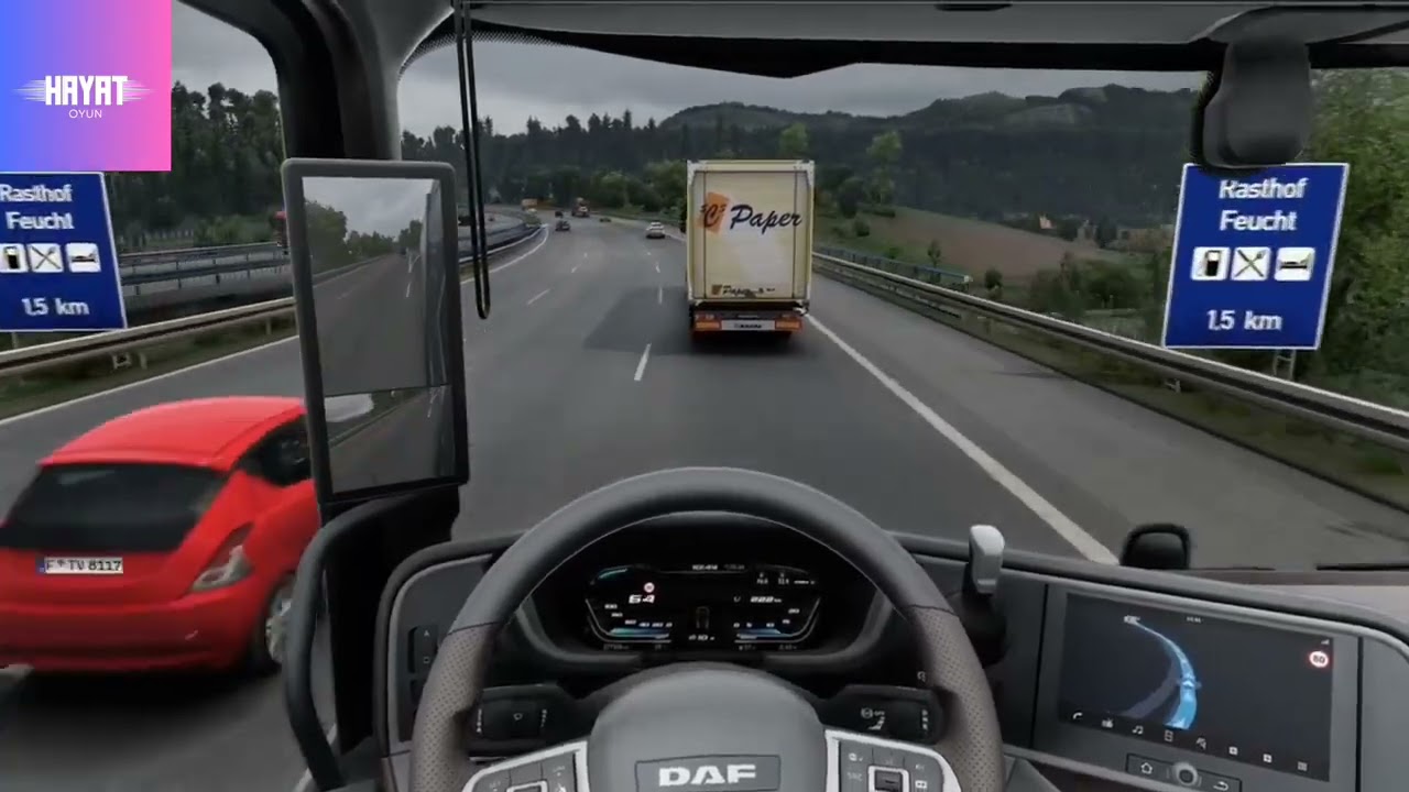 Euro Turuck Simulator 2 DAF #daf #eurotrucksimulator2 #est2 