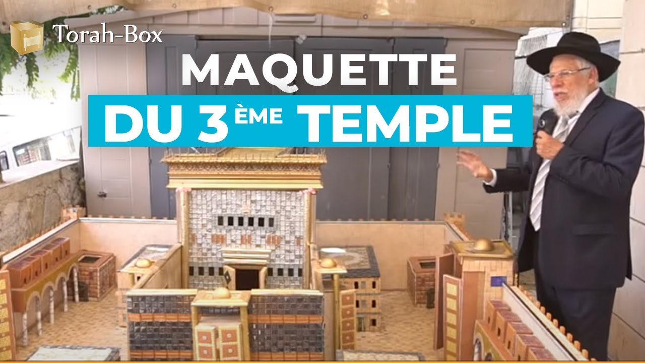 Maquette du 3ème Beth-Hamikdach (Temple)