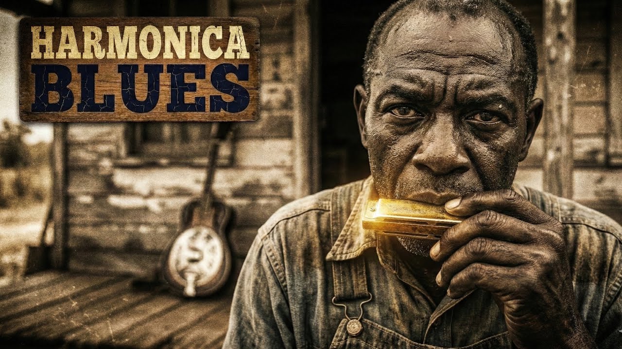 Harmonica Blues Highway | Vintage Harmonica & Guitar Instrumental