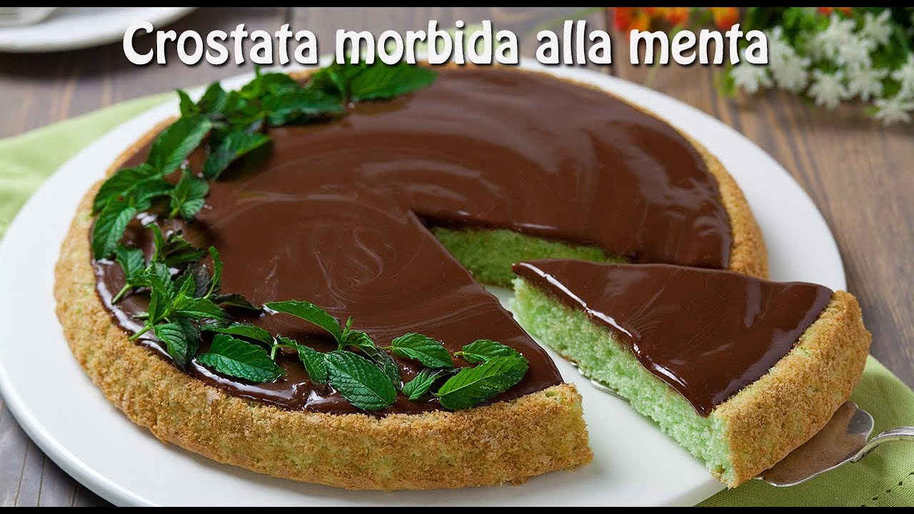 CROSTATA MORBIDA ALLA MENTA ricetta facile Ho Voglia di Dolce