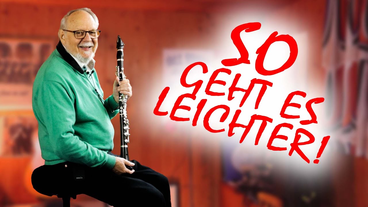 Die richtige Haltung beim Klarinettenspiel | Klarinette Spielen Lernen
