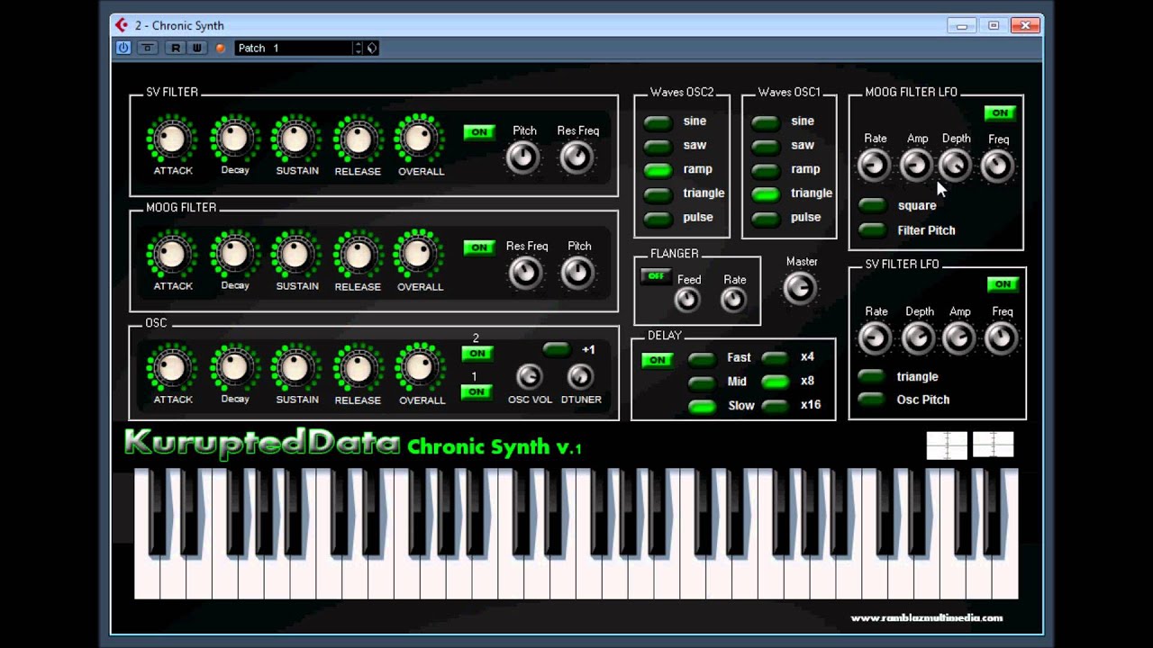 Chronic Synth v.1 by Kurupted Data