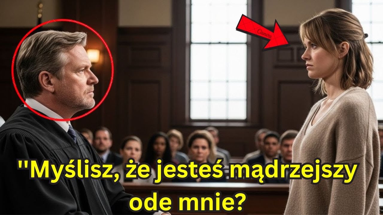 Sędzia drwi z prostej kobiety w sądzie, aż odkrywa, że to genialna prawniczka w przebraniu!