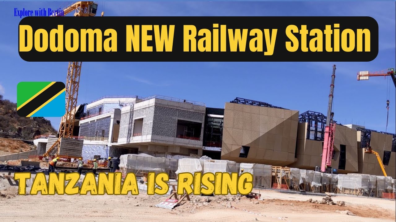 Exclusive!!! NEW Dodoma SGR Station Central Tanzania. Tanzania isn't Joking in her Infrastructures