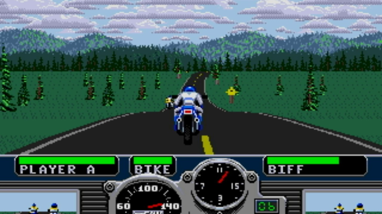 Road Rash - Redwood Forest - Cover