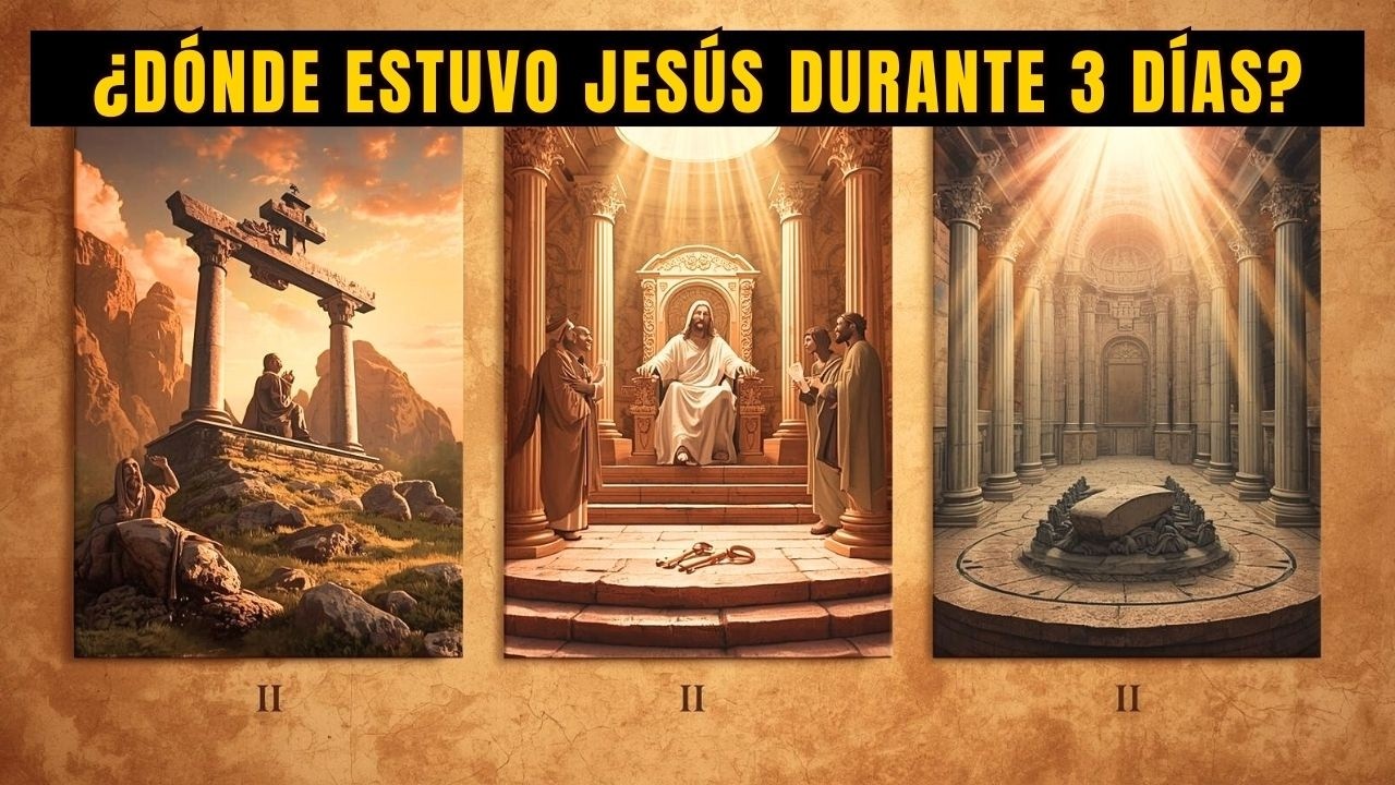 DESPUÉS de la Cruz | ¿DONDE estuvo JESúS antes de Resucitar?