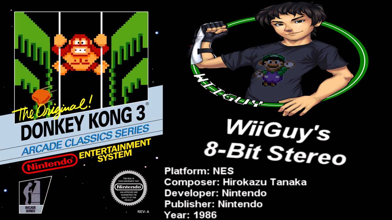 Donkey Kong 3 (NES) Soundtrack - 8BitStereo