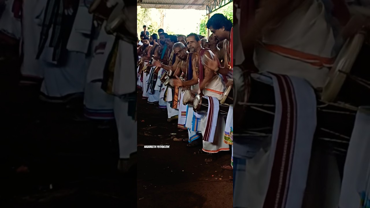 Chottanikkara Nandappan Marar :- Pathikalam Thimila Theeru Kannambra Vela  Panchavadyam 2025. #music