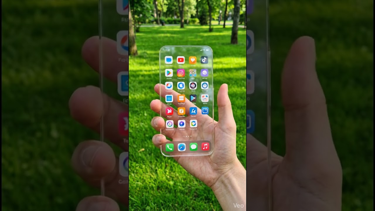 new iphone transparent class 