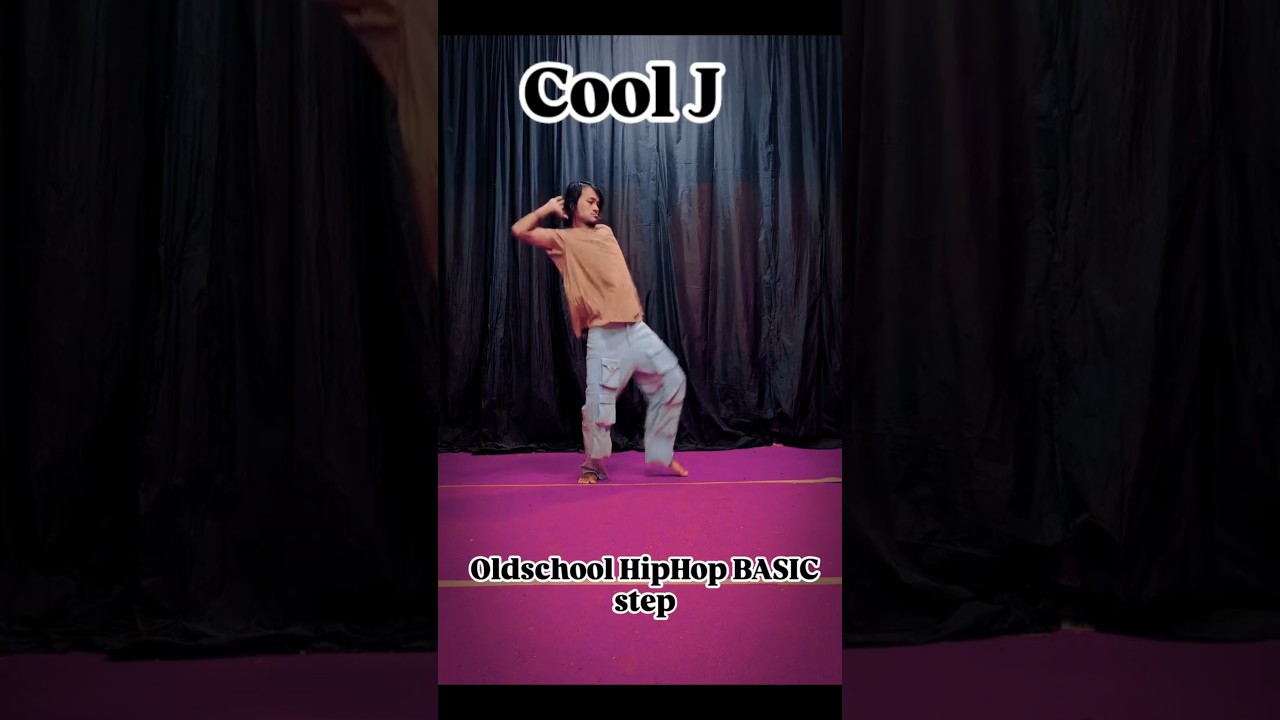Old-school hiphop Basic Dance step #hiphop #dance #trending #ytshorts