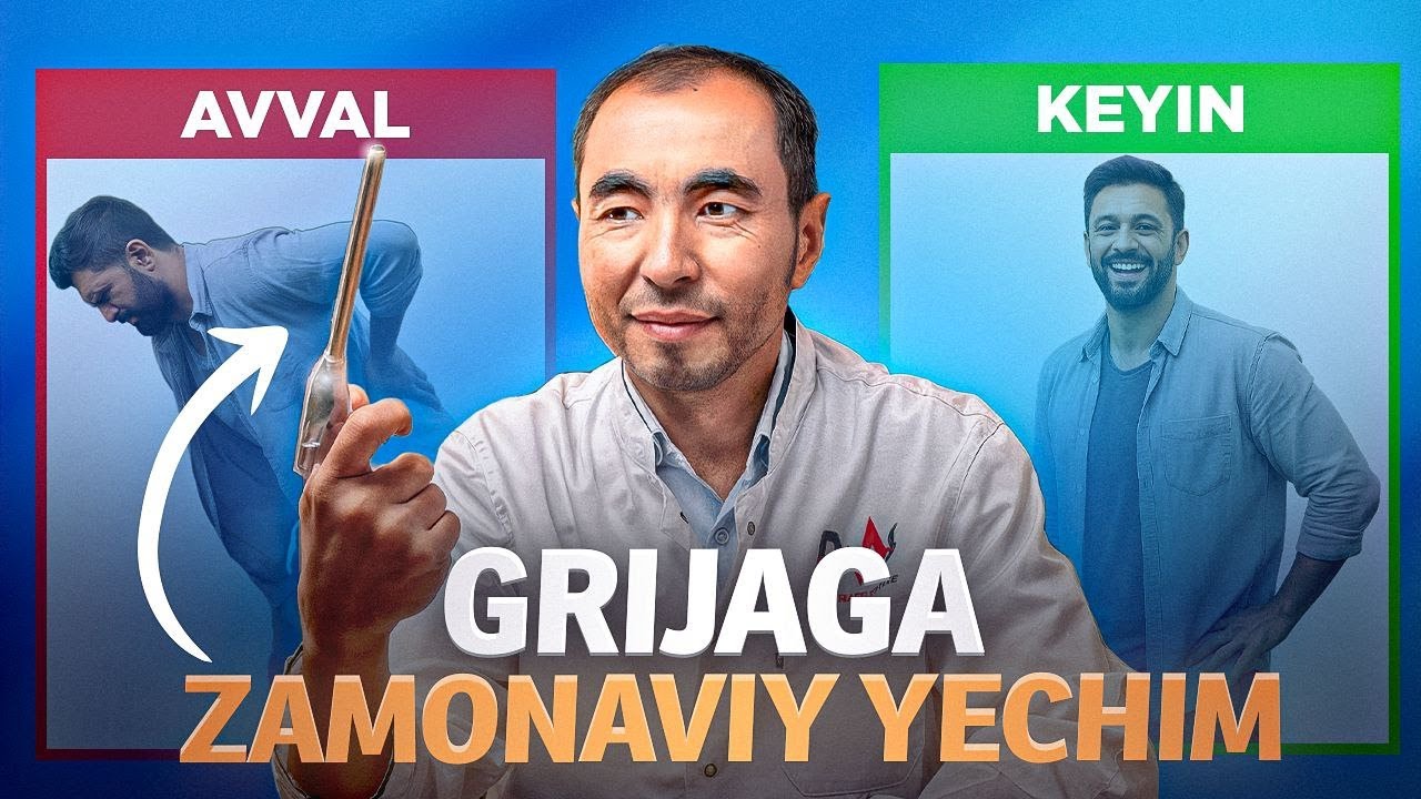 Grija operatsiyasi endoskopik usulda - og'riqsiz va tez!