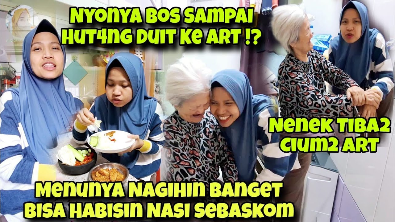 NYONYA BOS HUTANG DUIT KE ANGGUN‼️INI YANG TERJADI‼️BIKIN MENU NGABISIN NASI SEBASKOM
