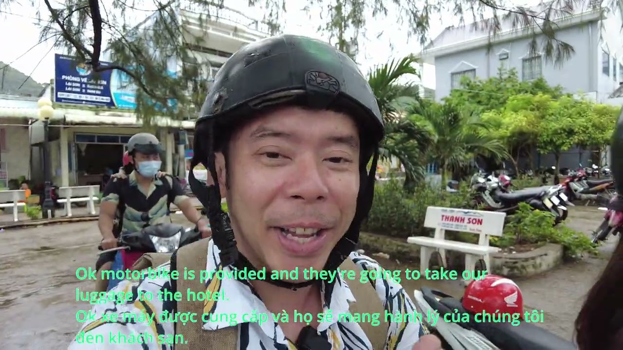 I traveled during thunderstorm season to Hon Son Island, VN Part 1/? | Vietnam Vlog