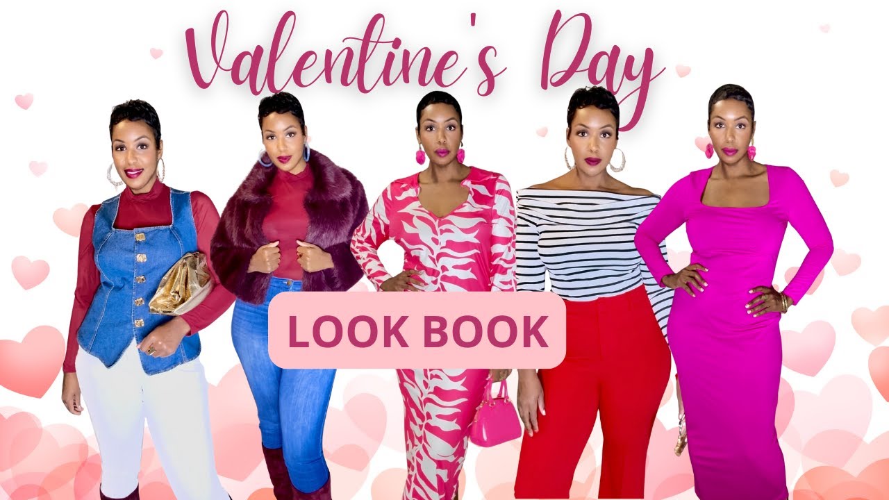 Valentine’s Day Outfit Ideas 💘 | Tall Curvy Girl Edition