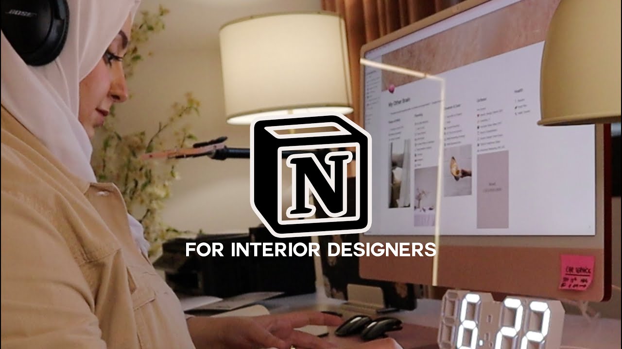 How to use Notion as an Interior Designer