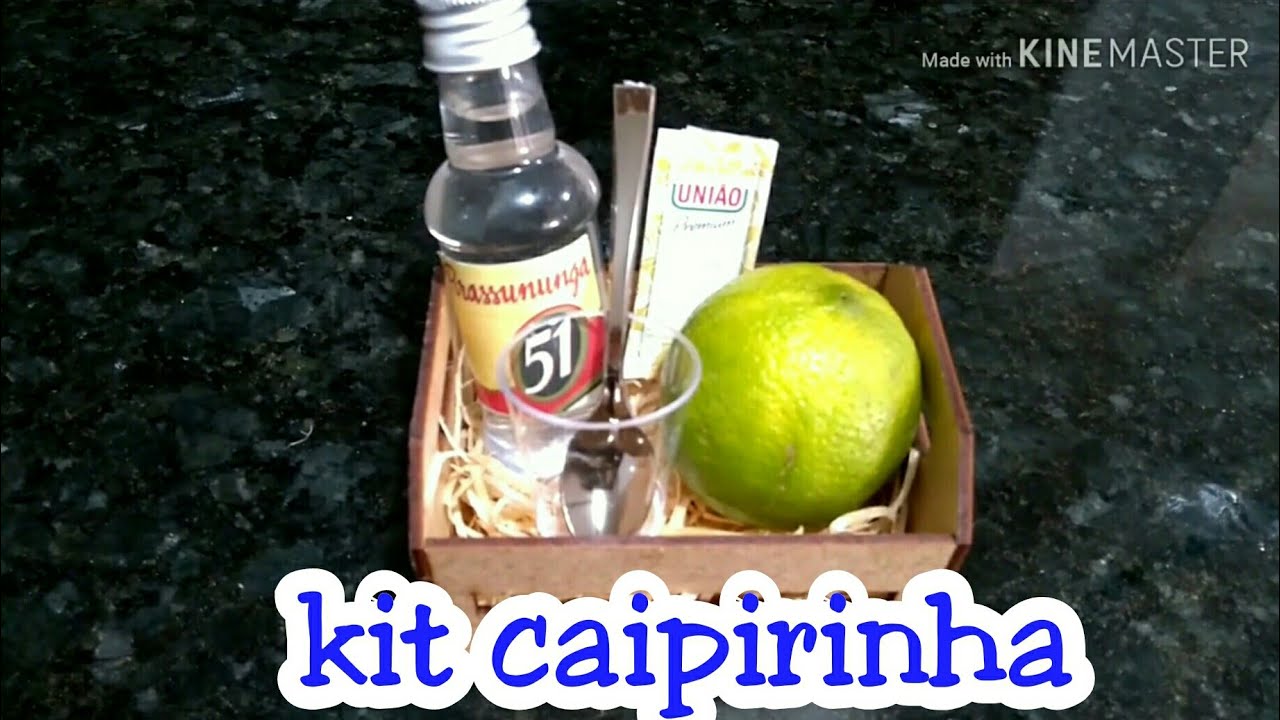 Kit caipirinha para lembrancinhas tema boteco/ chá Bar e outros