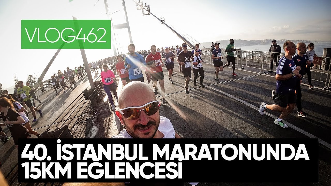 40. İstanbul Maratonu'nda 15km parkurunda bol eğlence - 2018 | Asla Durma Vlog462