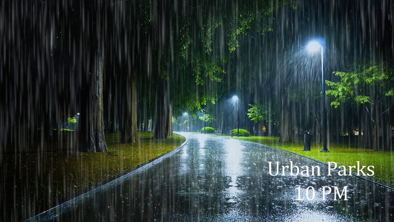 The Best Sounds of Rain on Quiet Road | Powerful ASMR White Noise for Deep Sleep & Insomnia Relief