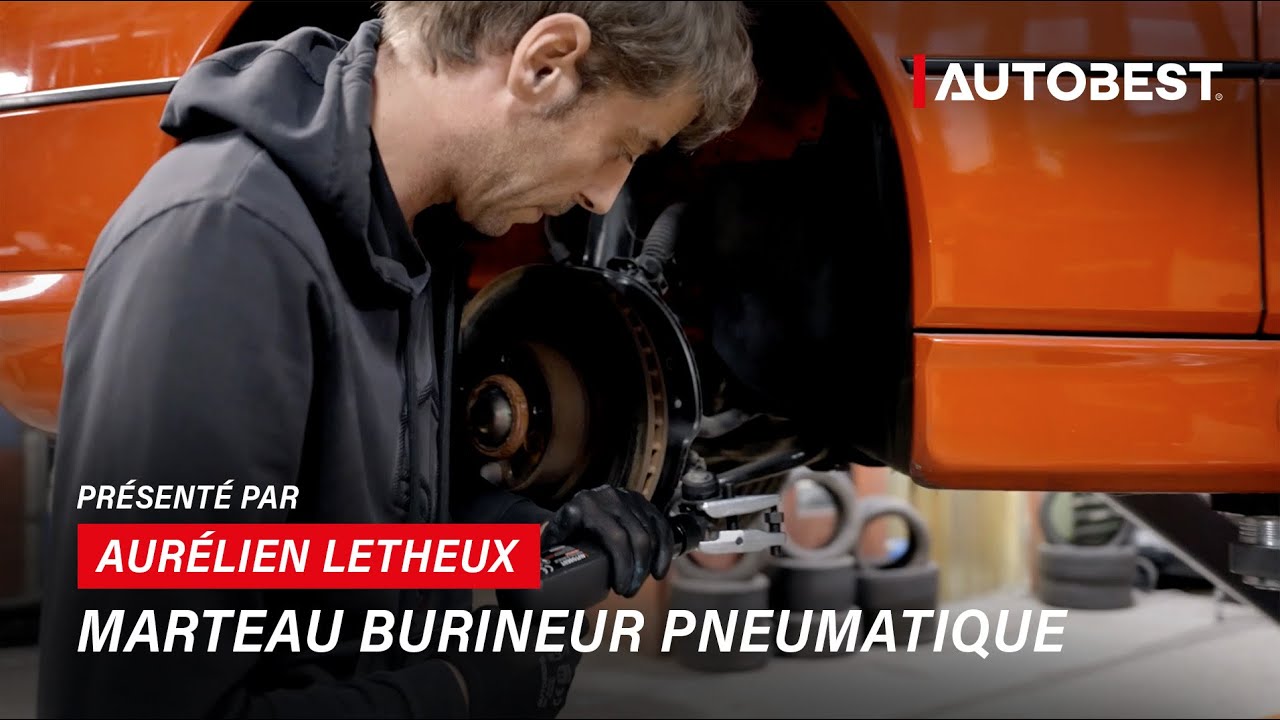Marteau burineur pneumatique pr&eacute;sent&eacute; par Aur&eacute;lien Letheux - Autobest