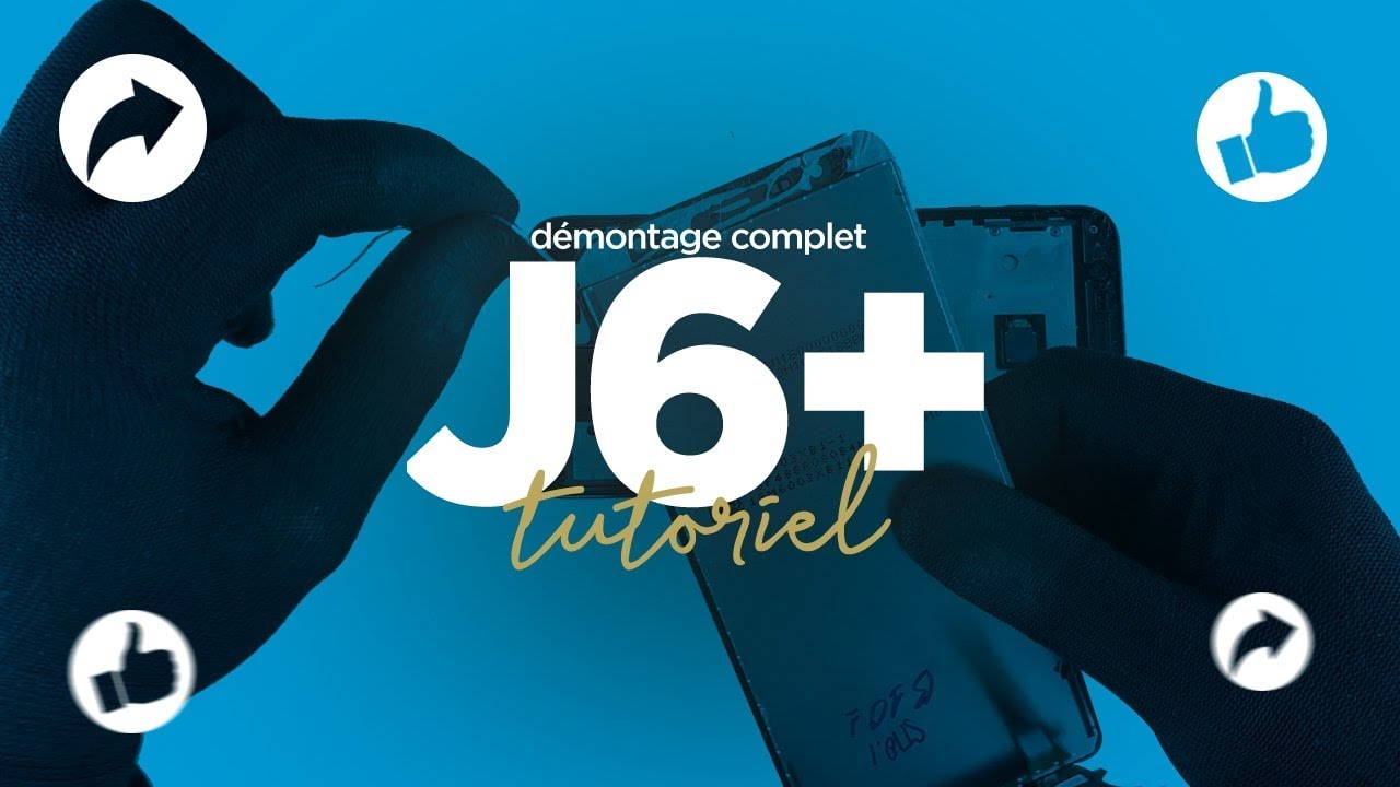 Comment démonter le Samsung J6+ sans difficultés (pieces2mobile)