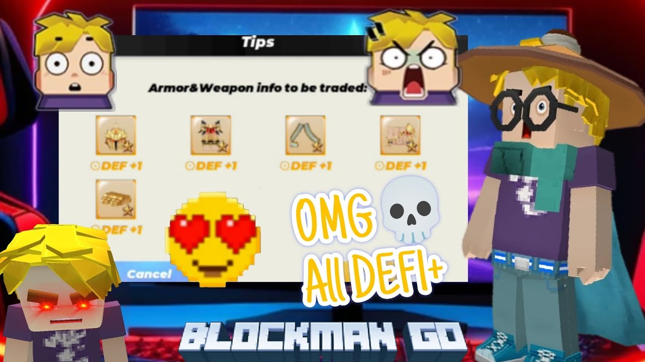 I GOT ARES ARMOUR (DEF1+) IN 🤑 💵 RICH TRADE SYSTEM IN SKYBLOCK BLOCKMAN GO ENJOY VIDEO #skyblock