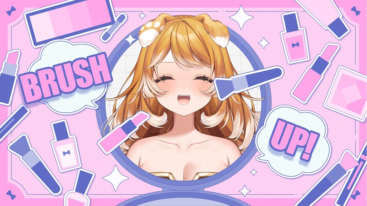 Dog girl goes to the SALON! 💅🏻✂ BONNIE'S LIVE2D BRUSH-UP! ✨【Bonnie Barkswell / globie】